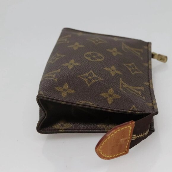 LOUIS VUITTON Monogram Poche Toilette 15 Pouch M47546 LV Auth 114315 - Picture 7 of 15